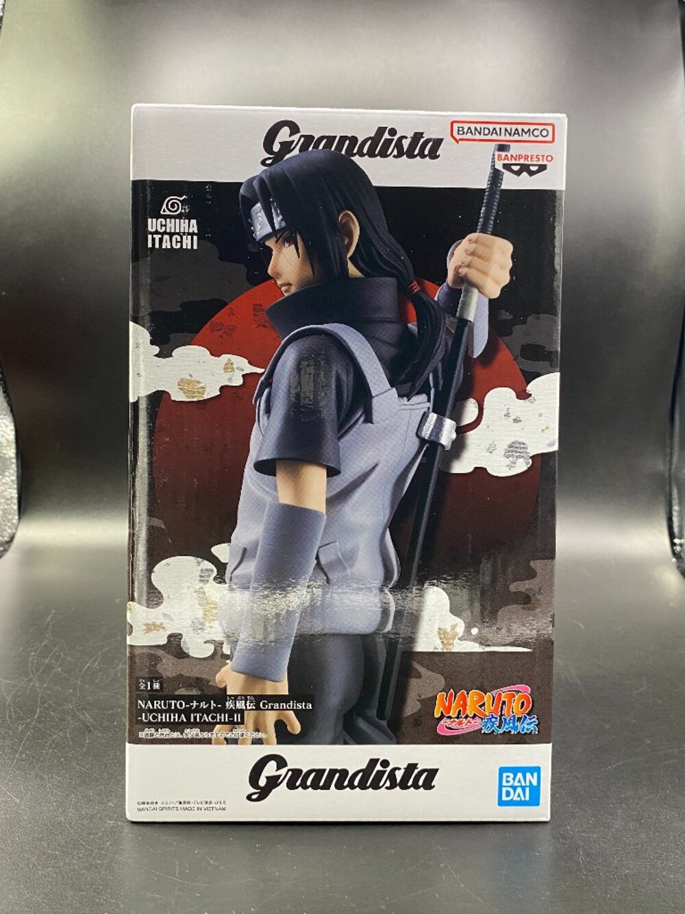 Naruto Shippuden Itachi Uchiha II Figure Grandista Banpresto New Sealed